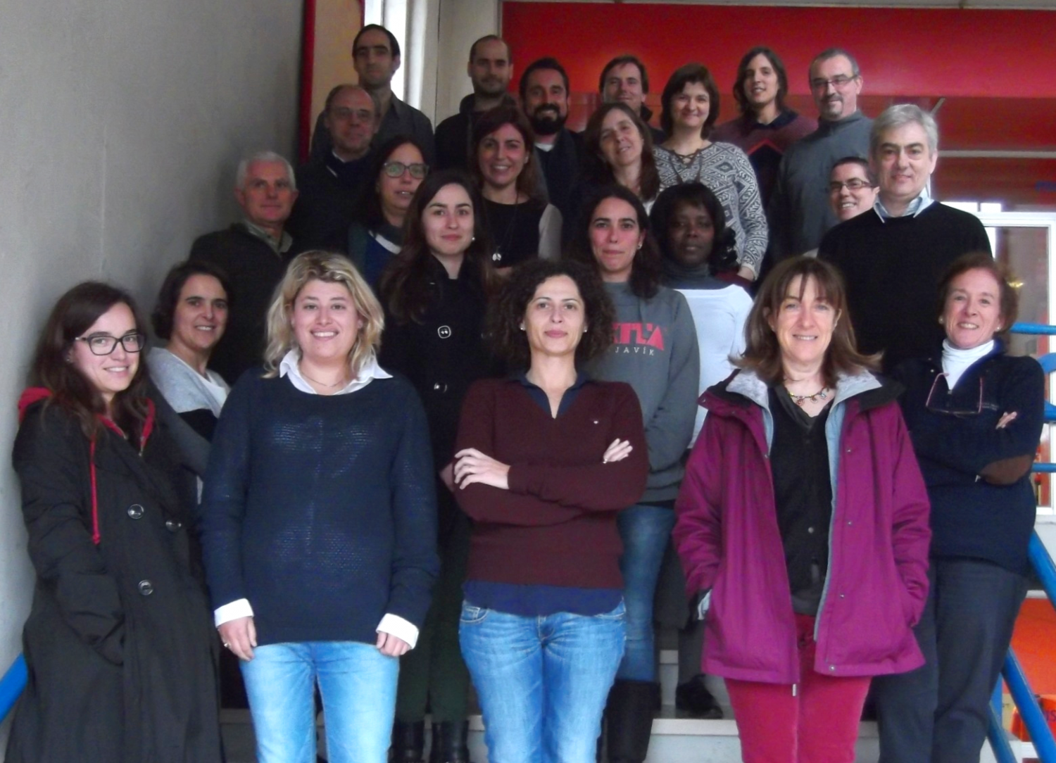 A turma da segunda edição do módulo de Deteção Remota - Temperatura da Superfície do Mar e Cor do Oceano. (Fonte: Projeto SOPHIA)